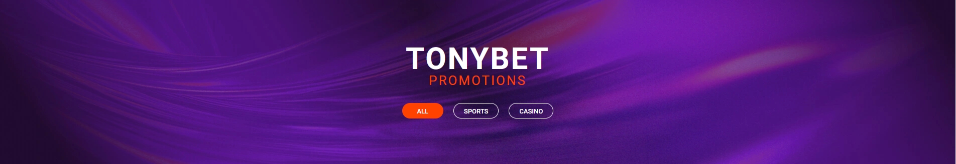 tonybet promotions